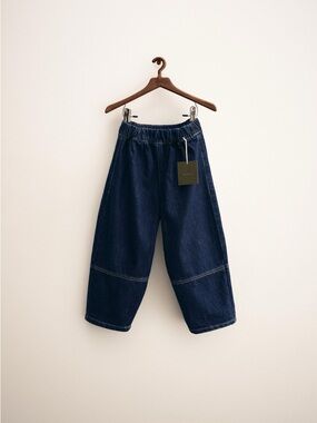 Zara Dark Blue Kids Denim Jeans TIMELESS - BALLOON JEANS